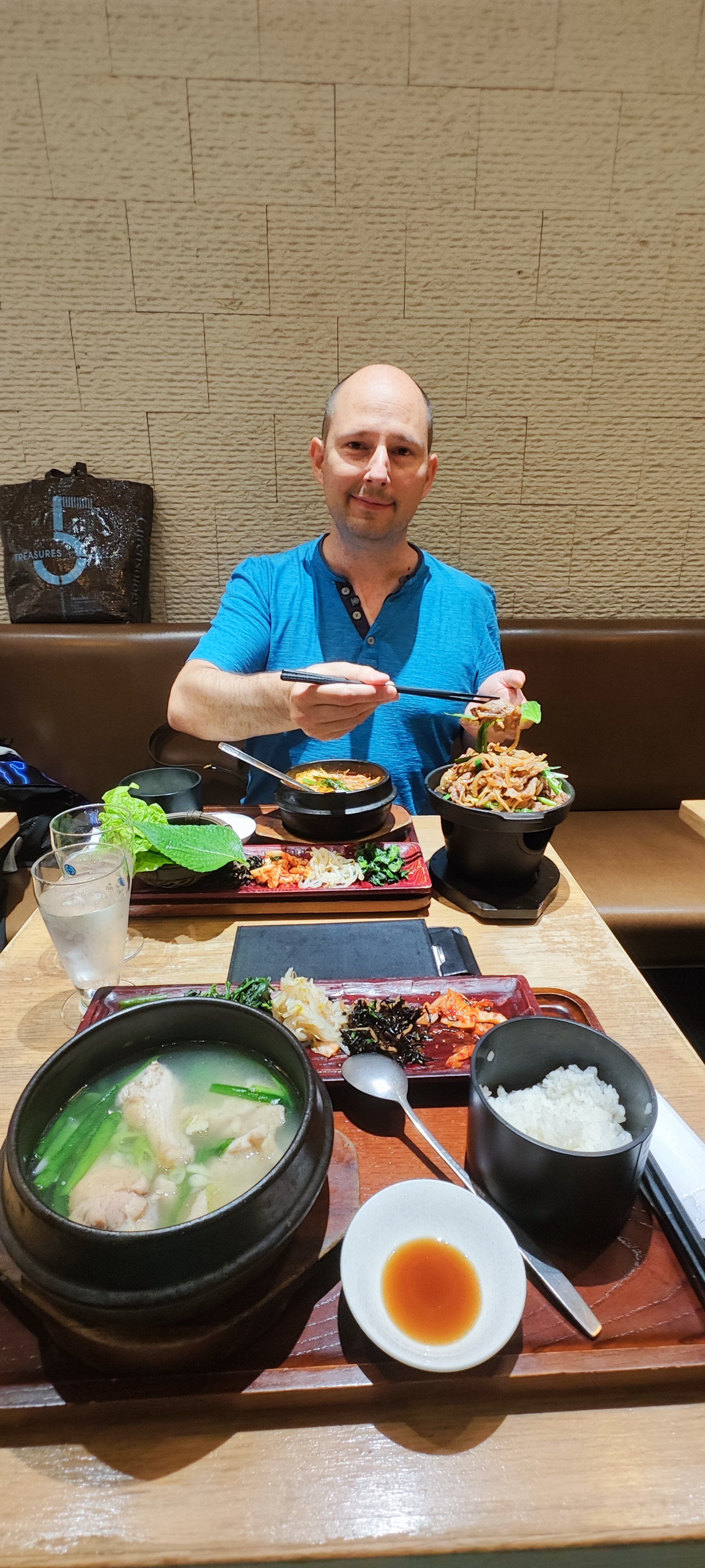 Das erste Mittagessen