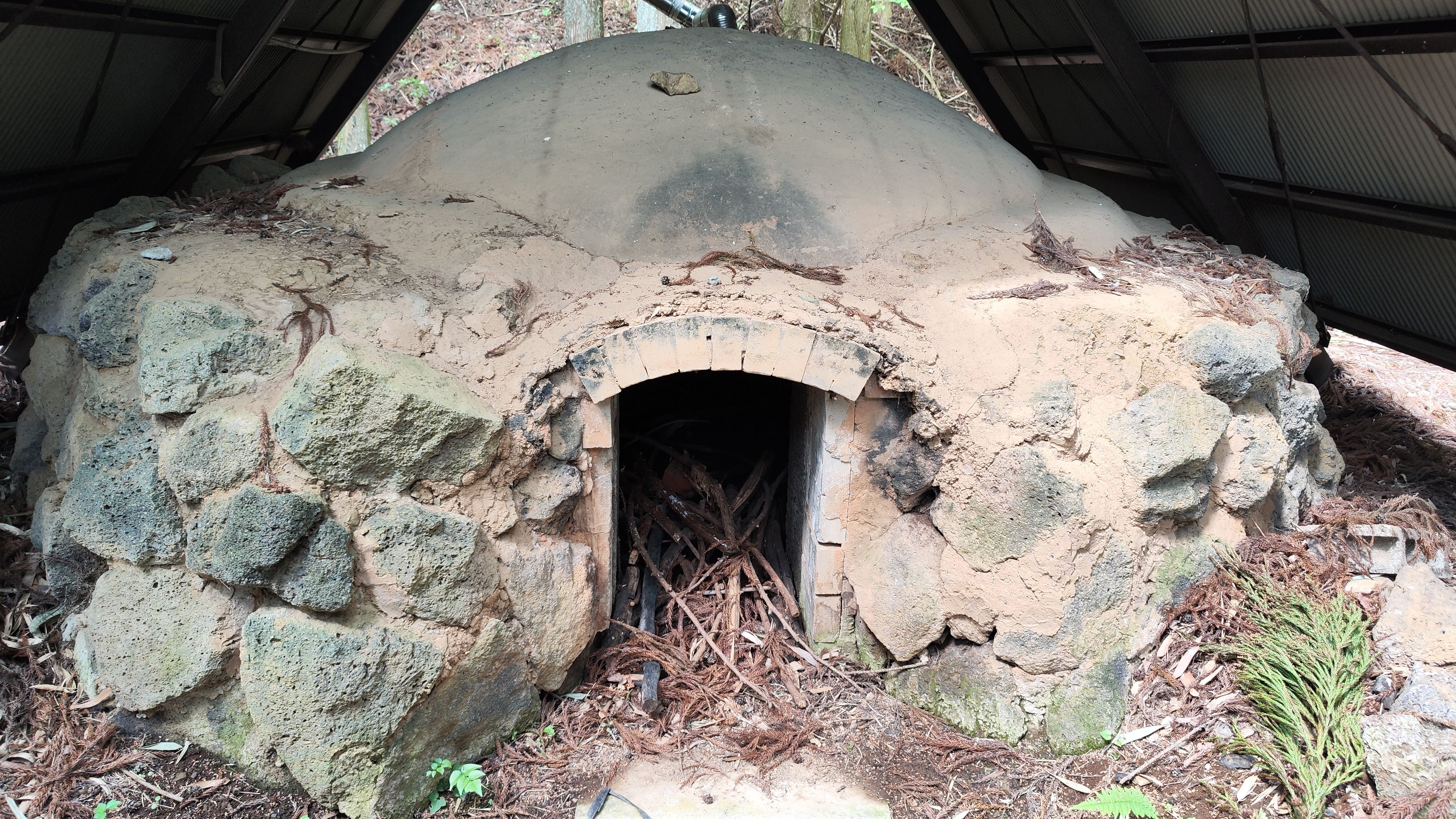 Ein Charcoal Kiln IRL! Hätte nicht gedacht, dass ich das mal noch zu sehen bekomme 😅